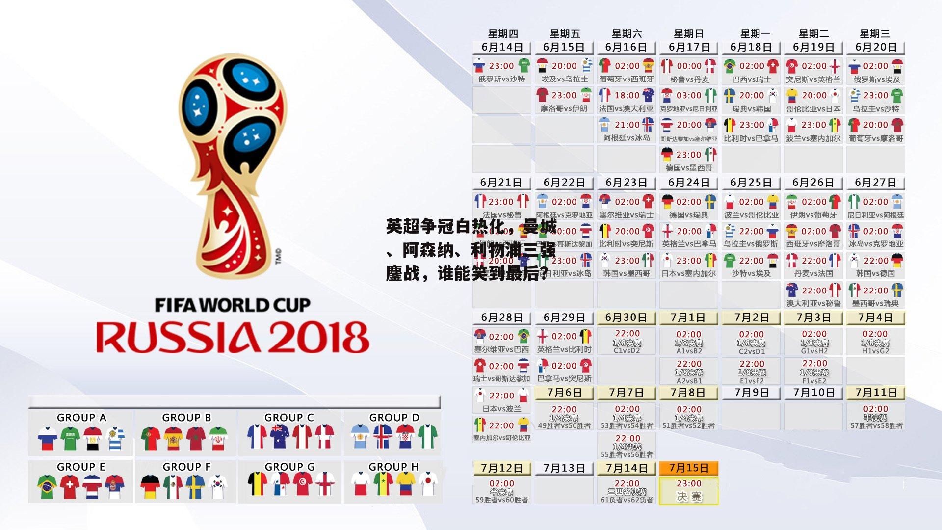 英超争冠白热化，曼城、阿森纳、利物浦三强鏖战，谁能笑到最后？